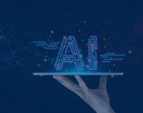 Image representing a London-based company's implementation of Pimcore and Open AI to revolutionize business-customer connections. The graphic showcases a dynamic interaction between technology symbols and human connections, illustrating the innovative integration of Pimcore and Open AI for a transformative customer experience.