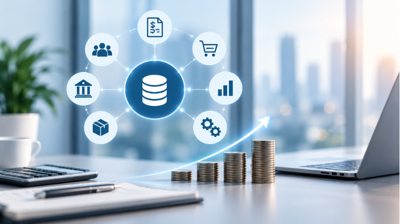 erp imtgration financial growth